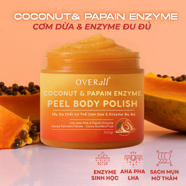Tẩy da chết Enzym đu đủ