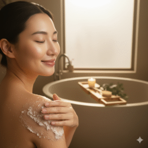 tẩy tế bào chết body cơm dừa