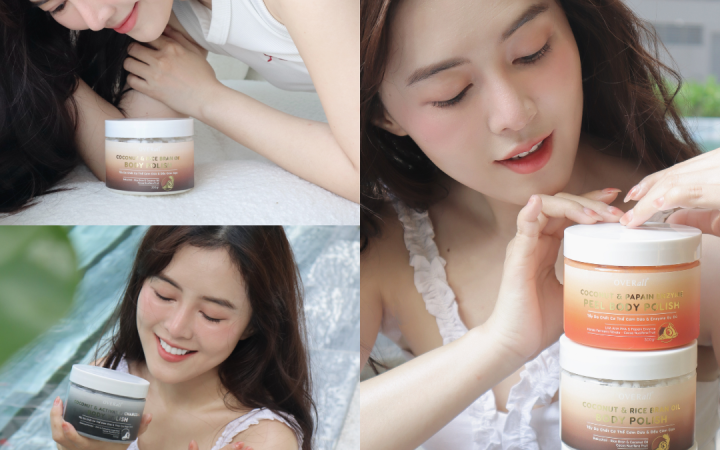 Tẩy Tế Bào Chết Cơm Dừa Cám Gạo